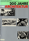 click to enlarge: Hartmann. Kristiana / Bollerey, Franziska 200 Jahre Architektur 1740 - 1940. Bilder und Dokumente zur neueren Architekturgeschichte.