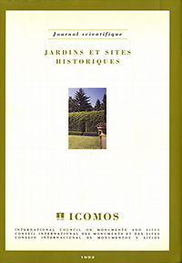 Cantacuzino, Sherban / editor - Jardins et Sites Historiques.