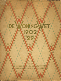 Bloemers, H. P. J. (voorwoord) - De Woningwet 1902 - 1929. Gedenkboek samengesteld ter gelegenheid van de tentoonstelling gehouden te Amsterdam 18 - 27 october 1930 bij het 12 1/2 jarig bestaan van het Nederlandsch Instituut voor Volkshuisvesting en Stedebouw.