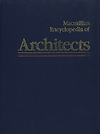 click to enlarge: Placzek, Adolf G. (chief-editor) MacMillan Encyclopedia of Architects.