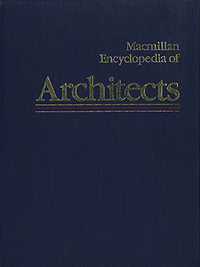 Placzek, Adolf G. (chief-editor) - MacMillan Encyclopedia of Architects.