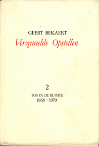 Bekaert, Geert - Los in de ruimte 1966 - 1970.
